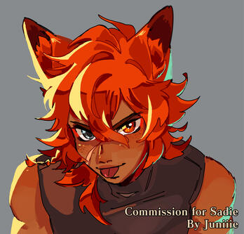 OC belongs to my friend @Eicaxy on DeviantArt